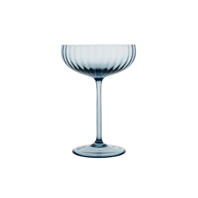 Lyon Champagne Saucer - Luxury Glassware by Cozie