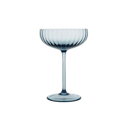 Lyon Champagne Saucer - Luxury Glassware by Cozie
