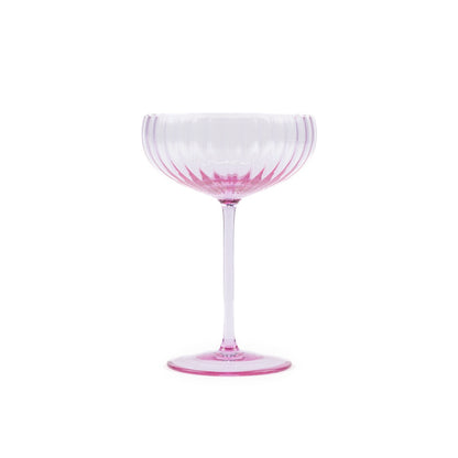 Lyon Champagne Saucer - Luxury Glassware by Cozie