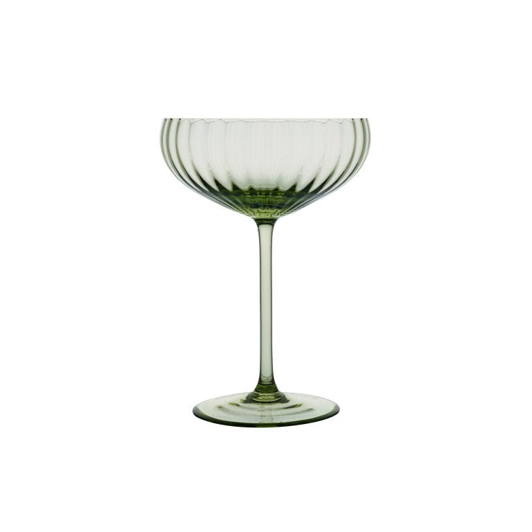 Lyon Champagne Saucer - Luxury Glassware by Cozie