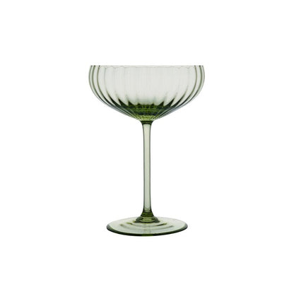 Lyon Champagne Saucer - Luxury Glassware by Cozie