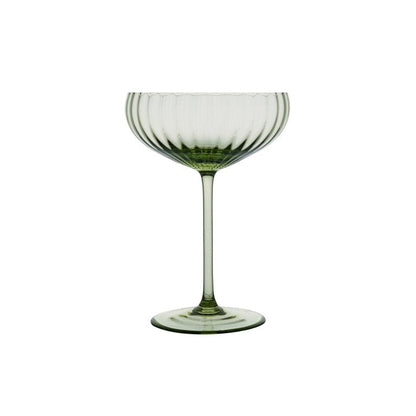 Lyon Champagne Saucer - Luxury Glassware by Cozie