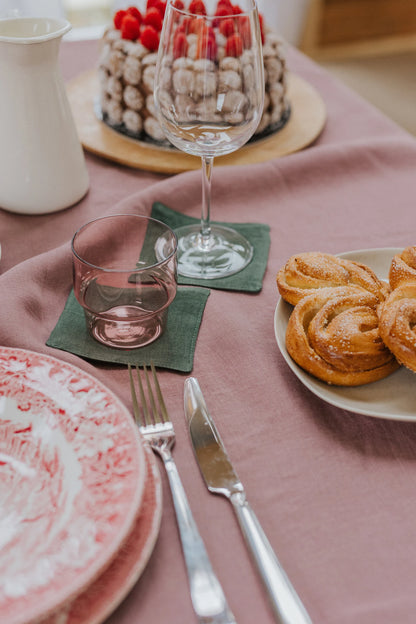 Linen Coasters - Luxury Kitchen and Dining by Cozie