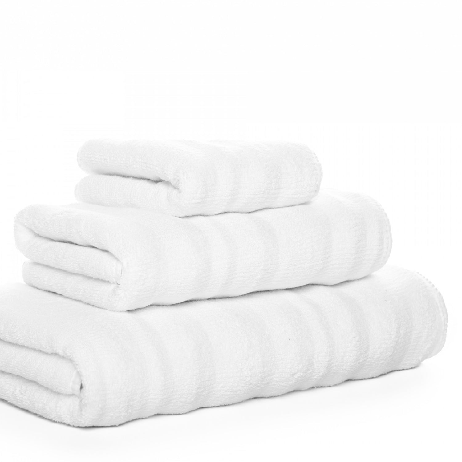 Alentejo towel made from soft cotton with 3D wavy texture, 680 GSM, pre-washed and pre-shrunk, with hanger, in neutral tones 