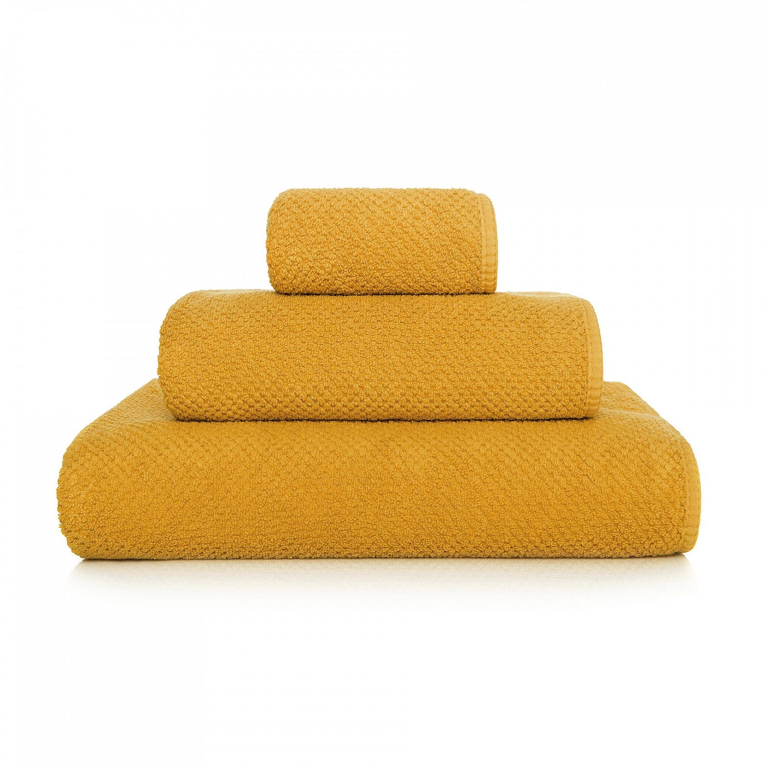Bee Waffle Towels - Luxury Bathroom Accessories by Cozie 