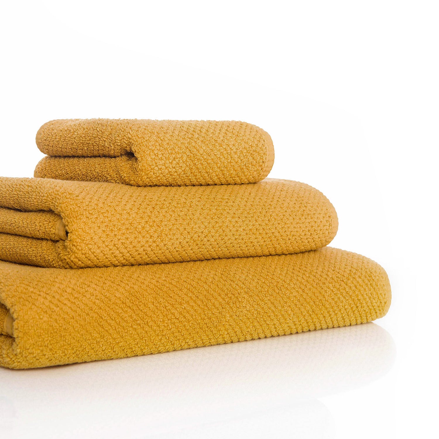 Bee Waffle Towels - Luxury Bathroom Accessories by Cozie 