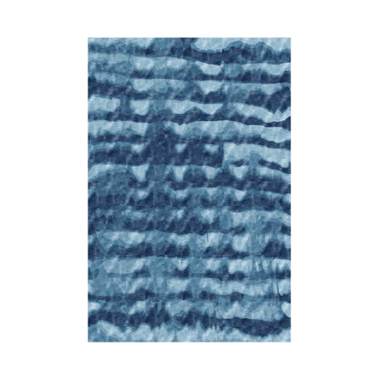 Arctic area rug made from 100% Tencel fibers, ultra soft with high-definition design and anti-slip backing layer
