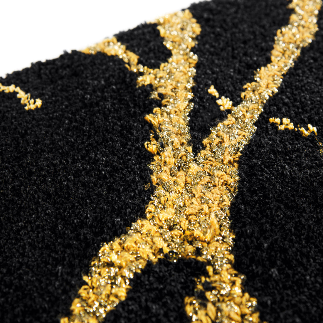 Marble Gold Area Rug - Luxury Rug by Cozie