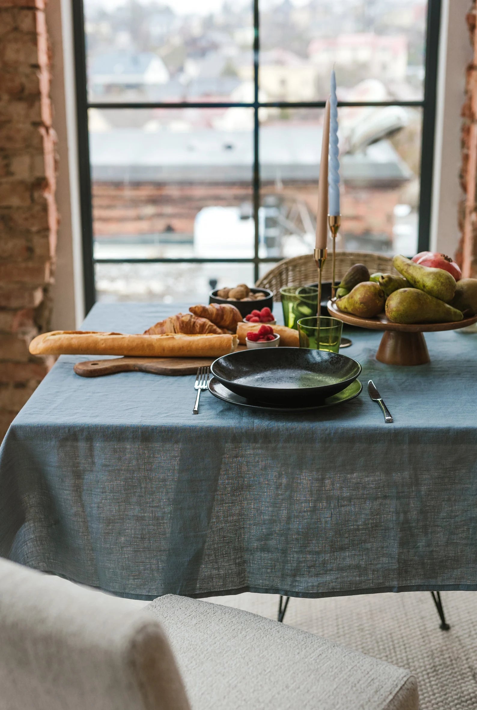 Linen Tablecloth - Luxury Kitchen and Dining by Cozie