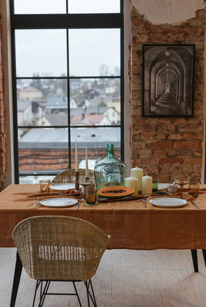 Linen Tablecloth - Luxury Kitchen and Dining by Cozie