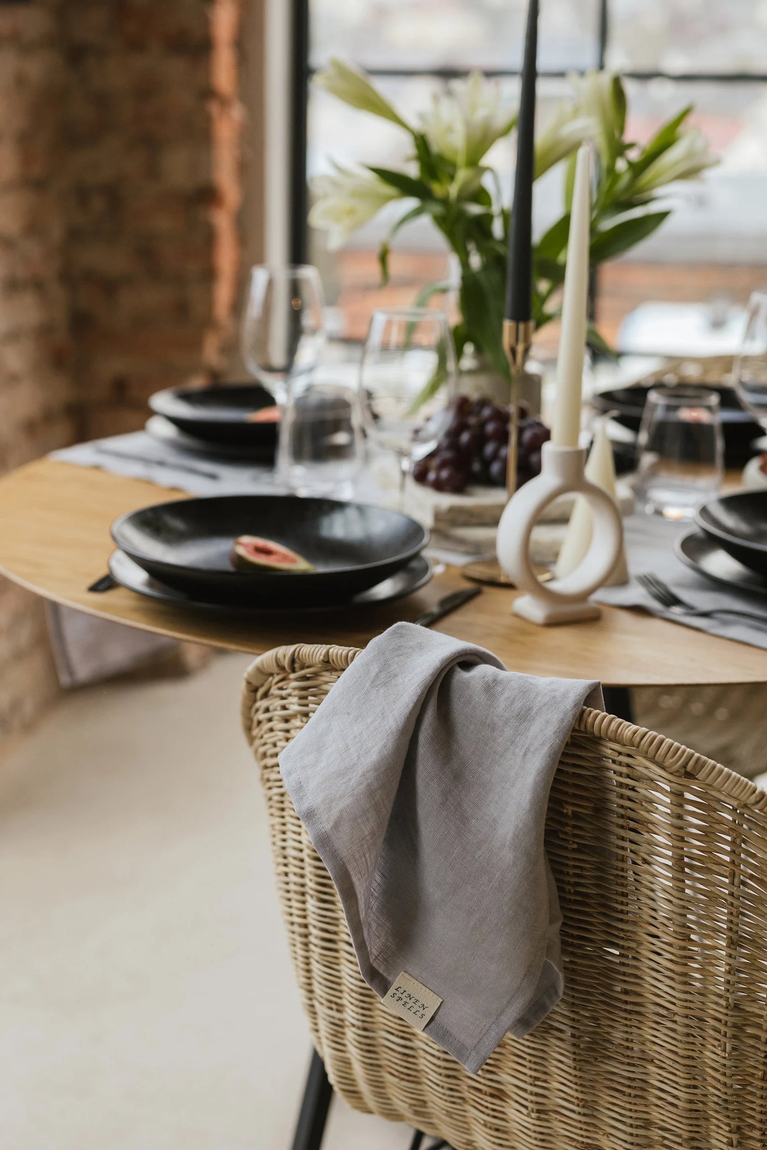 Linen Kitchen Towel - Luxury Kitchen and Dining by Cozie