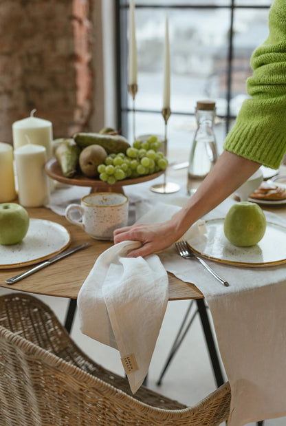 Linen Kitchen Towel - Luxury Kitchen and Dining by Cozie