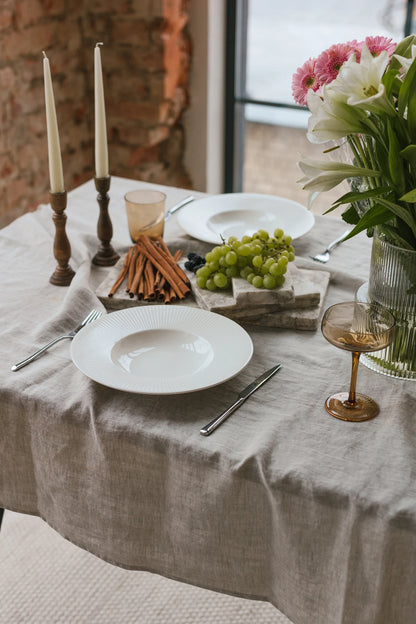 Linen Tablecloth - Luxury Kitchen and Dining by Cozie