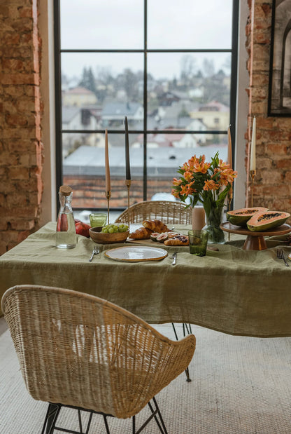Linen Tablecloth - Luxury Kitchen and Dining by Cozie