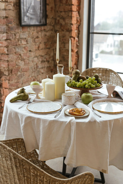 Linen Tablecloth - Luxury Kitchen and Dining by Cozie
