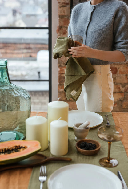 Linen Kitchen Towel - Luxury Kitchen and Dining by Cozie