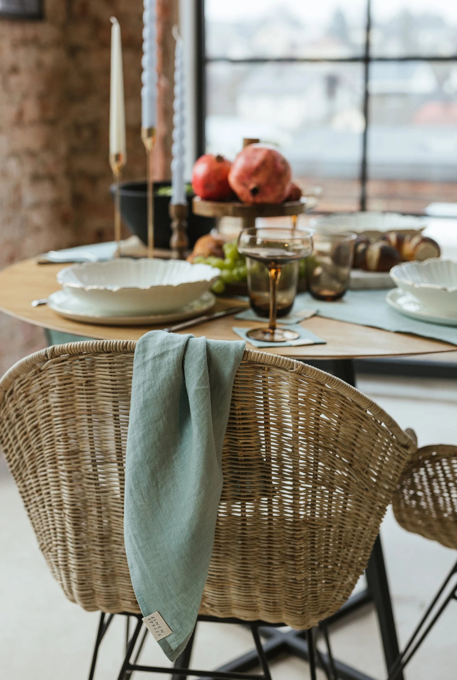 Linen Kitchen Towel - Luxury Kitchen and Dining by Cozie