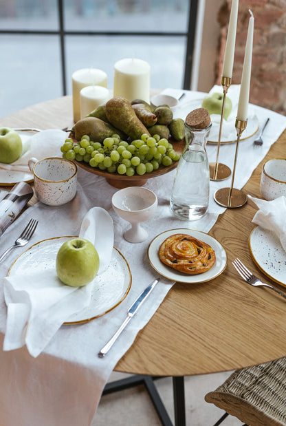 Linen Table Runner - Luxury Kitchen and Dining by Cozie