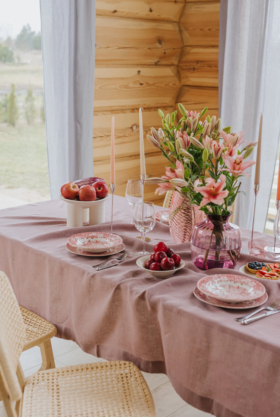 Linen Tablecloth - Luxury Kitchen and Dining by Cozie