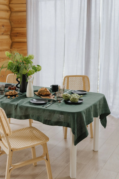 Linen Tablecloth - Luxury Kitchen and Dining by Cozie