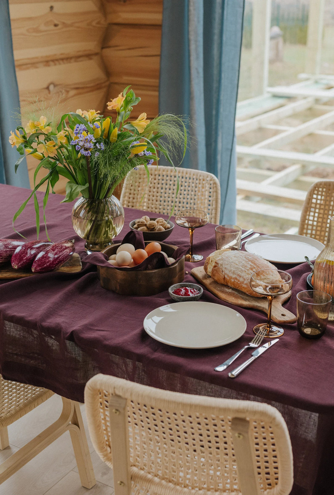 Linen Tablecloth - Luxury Kitchen and Dining by Cozie