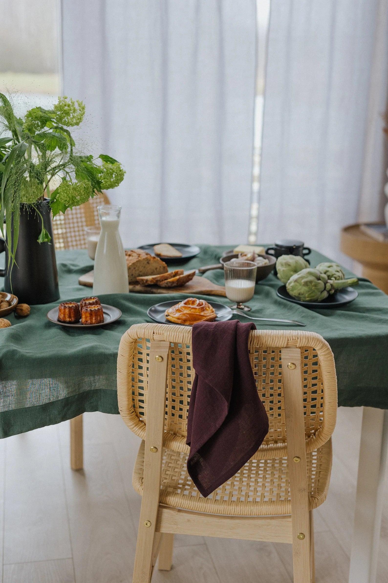 Linen Kitchen Towel - Luxury Kitchen and Dining by Cozie