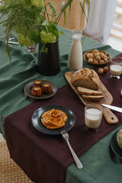 Linen Table Runner - Luxury Kitchen and Dining by Cozie