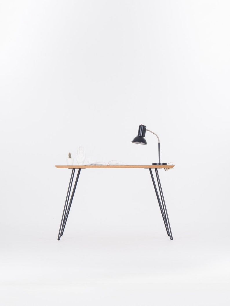 EDGE + | Oak Office Desk - Luxury Furniture by Cozie