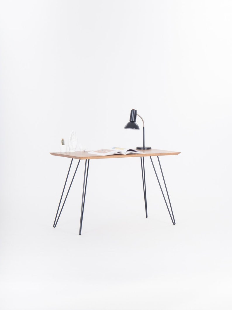 EDGE + | Oak Office Desk - Luxury Furniture by Cozie
