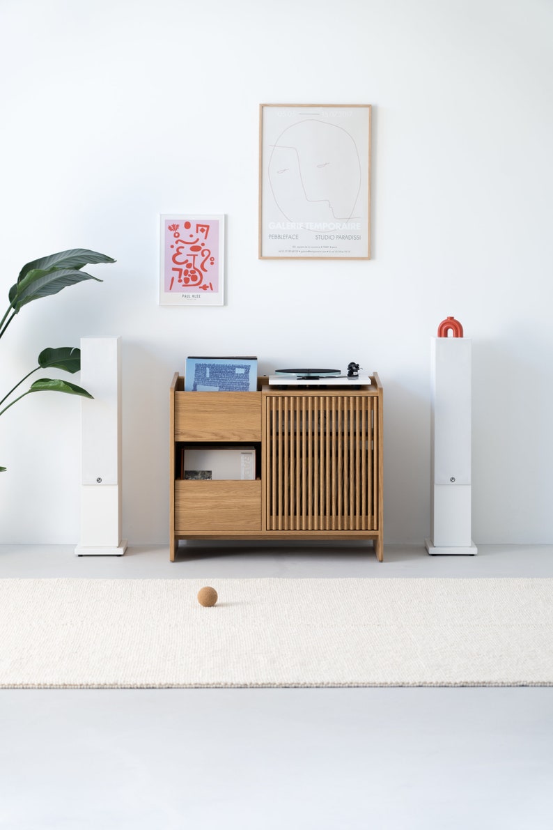 Fuse | Oak Media Cabinet - Luxury Furniture by Cozie 