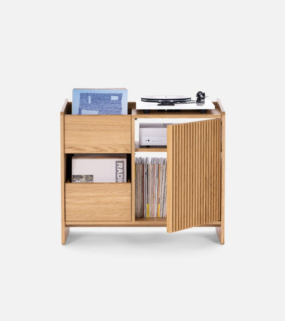 Fuse | Oak Media Cabinet - Luxury Furniture by Cozie 
