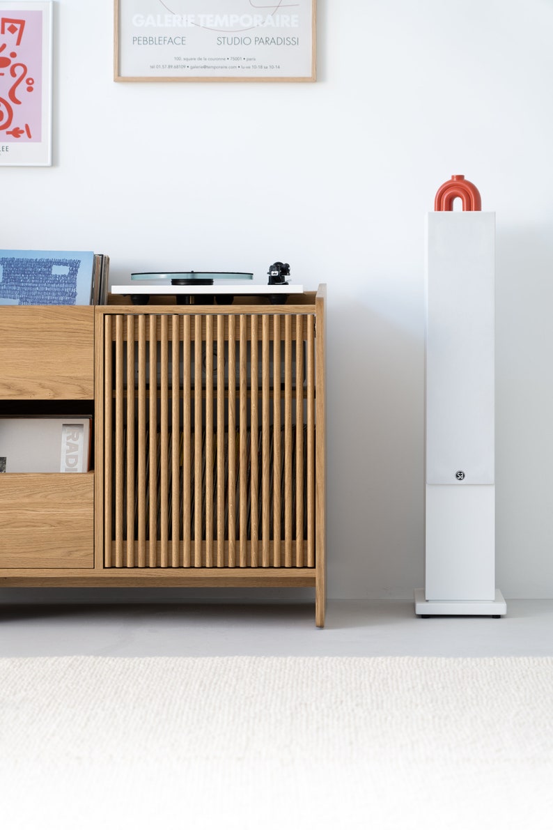 Fuse | Oak Media Cabinet - Luxury Furniture by Cozie 