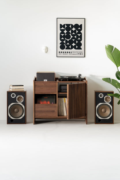 Fuse | Walnut Media Cabinet - Luxury Furniture by Cozie 