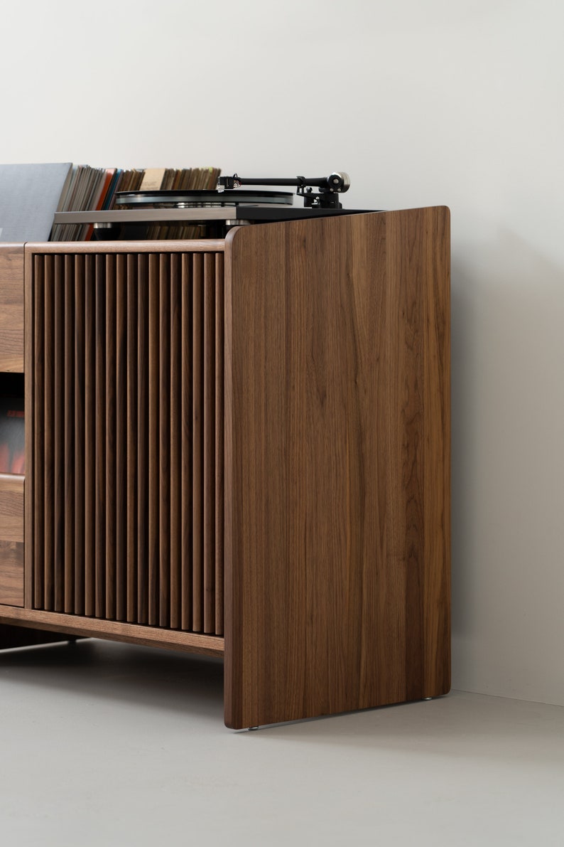 Fuse | Walnut Media Cabinet - Luxury Furniture by Cozie 