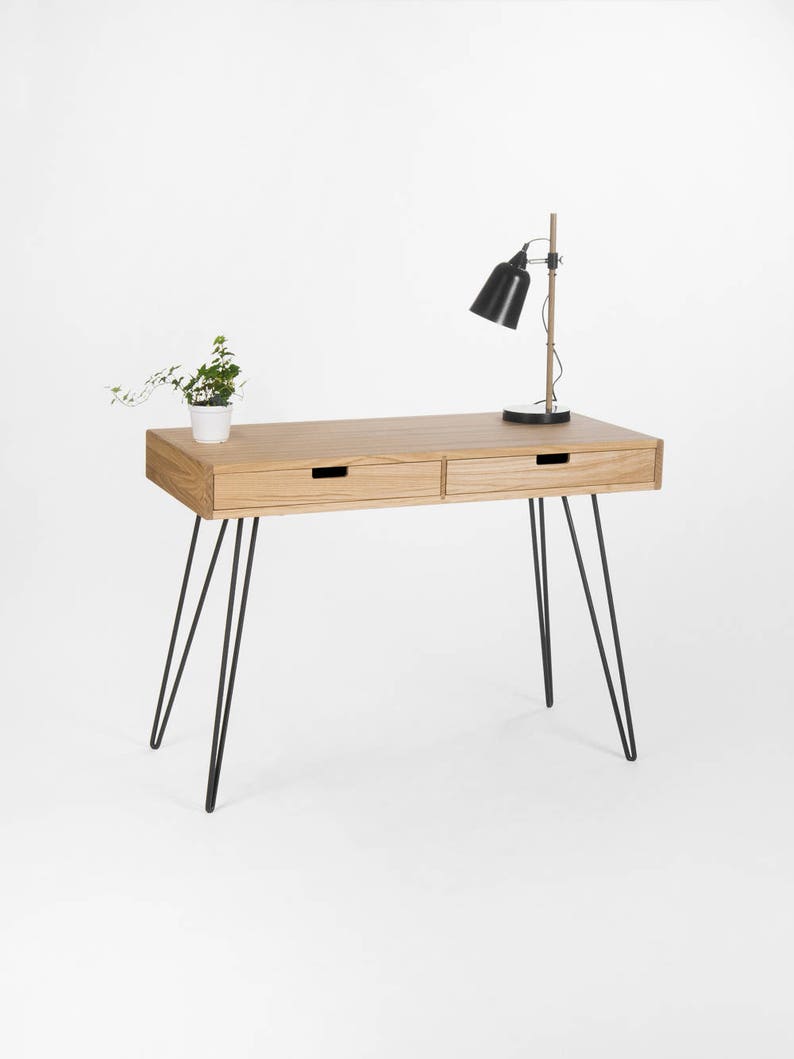 HEIM 2+ | Oak Office Desk - Luxury Furniture by Cozie