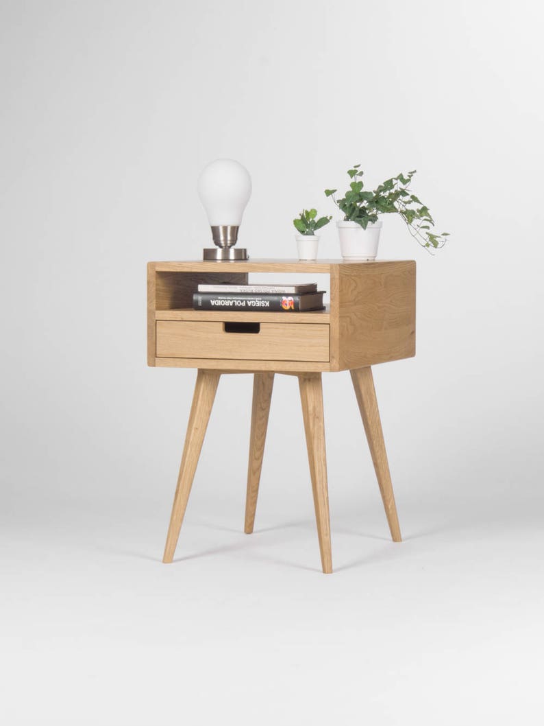 HEIM D&amp;S | Oak Nightstand - Luxury Furniture by Cozie