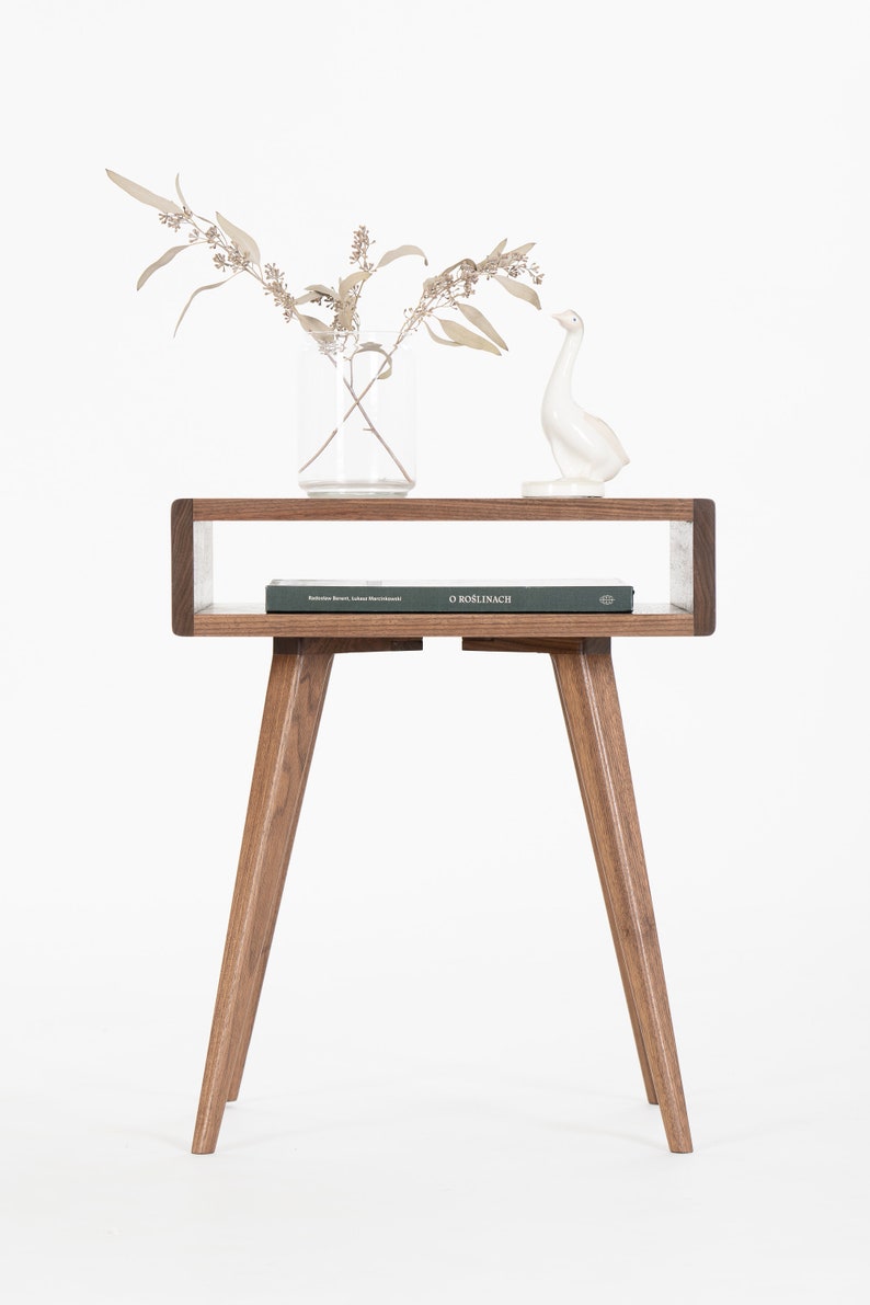 HEIM 0 | Walnut Nightstand - Luxury Furniture by Cozie