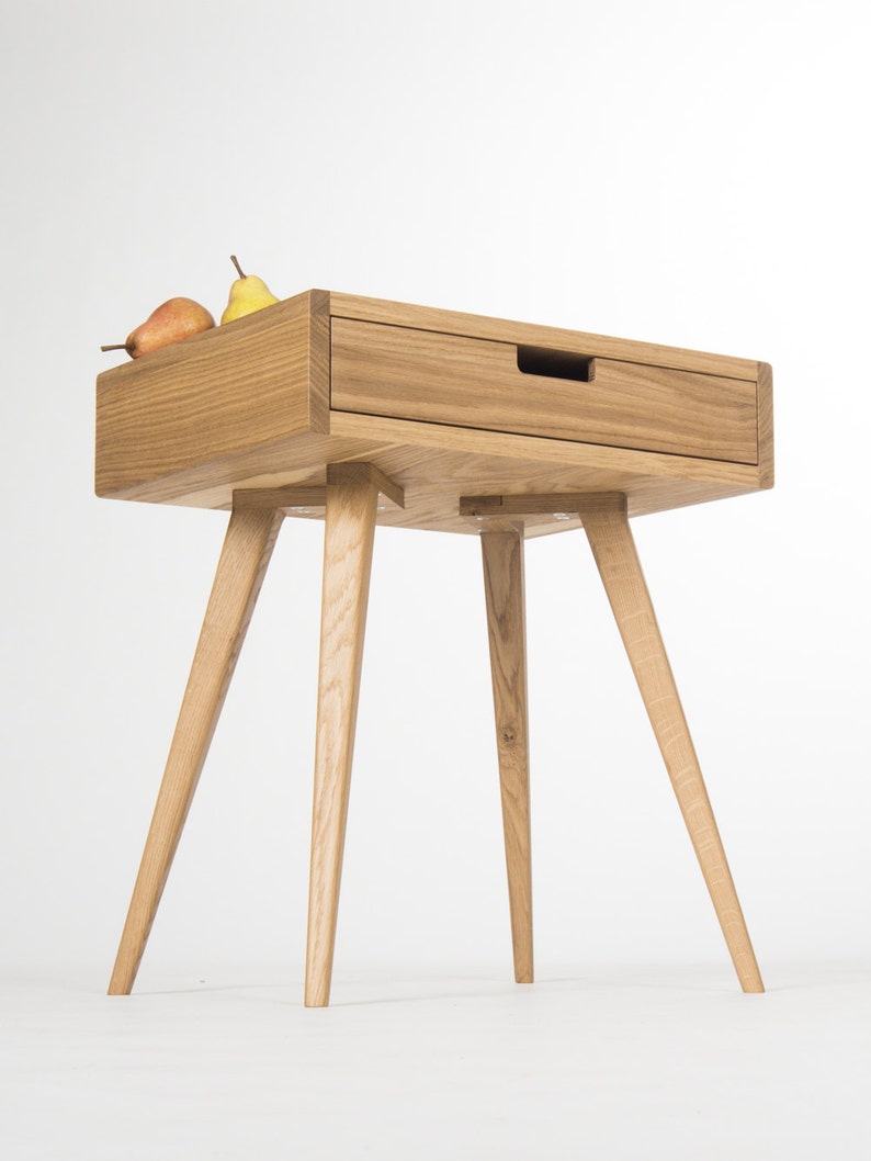 HEIM 1 | Oak Nightstand - Luxury Furniture by Cozie