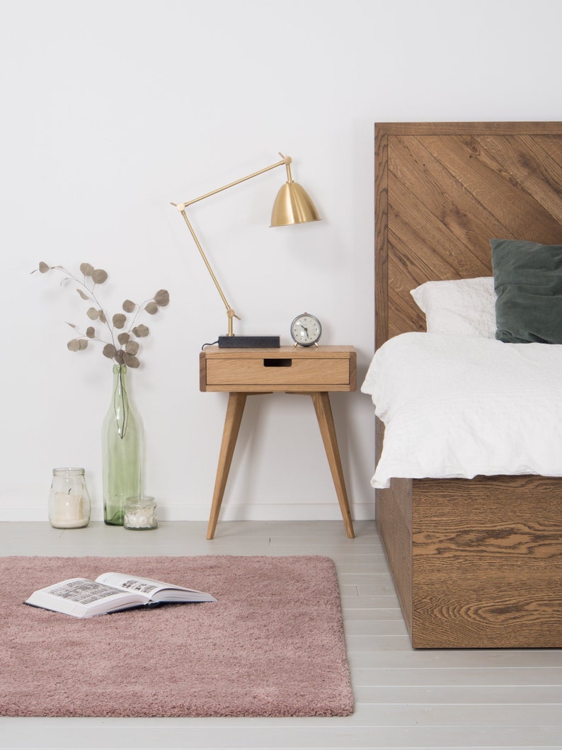 HEIM 1 | Oak Nightstand - Luxury Furniture by Cozie