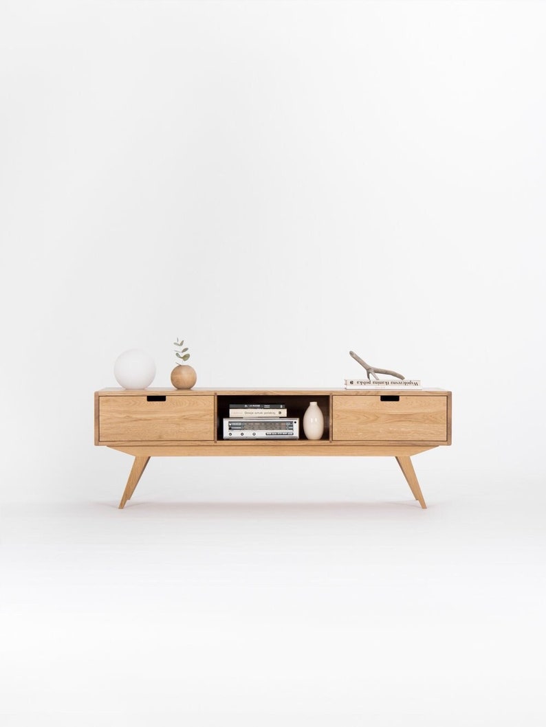 HEIM | Oak TV Console - Luxury Furniture by Cozie