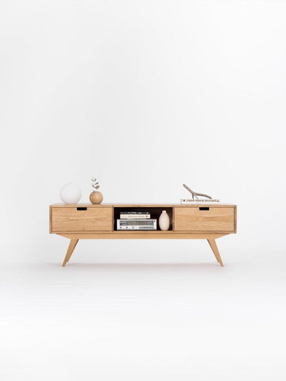 HEIM | Oak TV Console - Luxury Furniture by Cozie