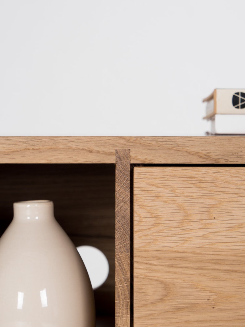 HEIM | Oak TV Console - Luxury Furniture by Cozie