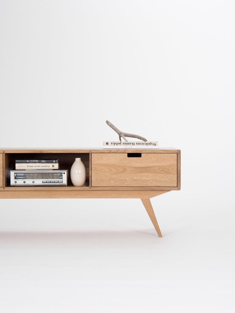 HEIM | Oak TV Console - Luxury Furniture by Cozie