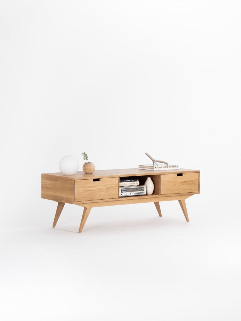 HEIM | Oak TV Console - Luxury Furniture by Cozie