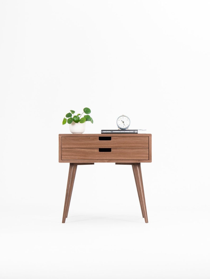 HEIM 2 | Walnut Nightstand - Luxury Furniture by Cozie