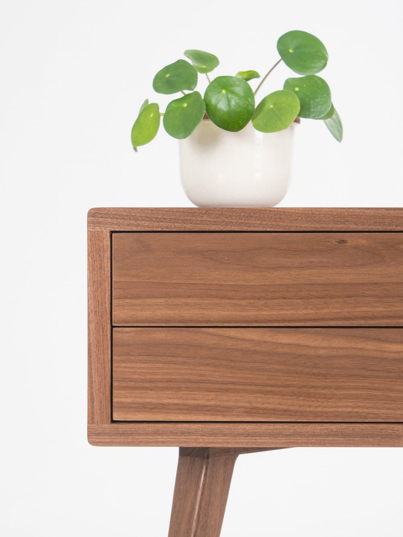 HEIM 2 | Walnut Nightstand - Luxury Furniture by Cozie
