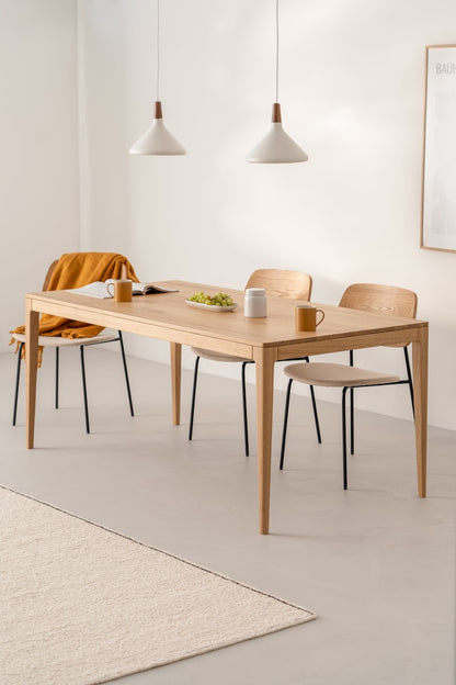 HYGG | Oak Dining Table - Luxury Furniture by Cozie