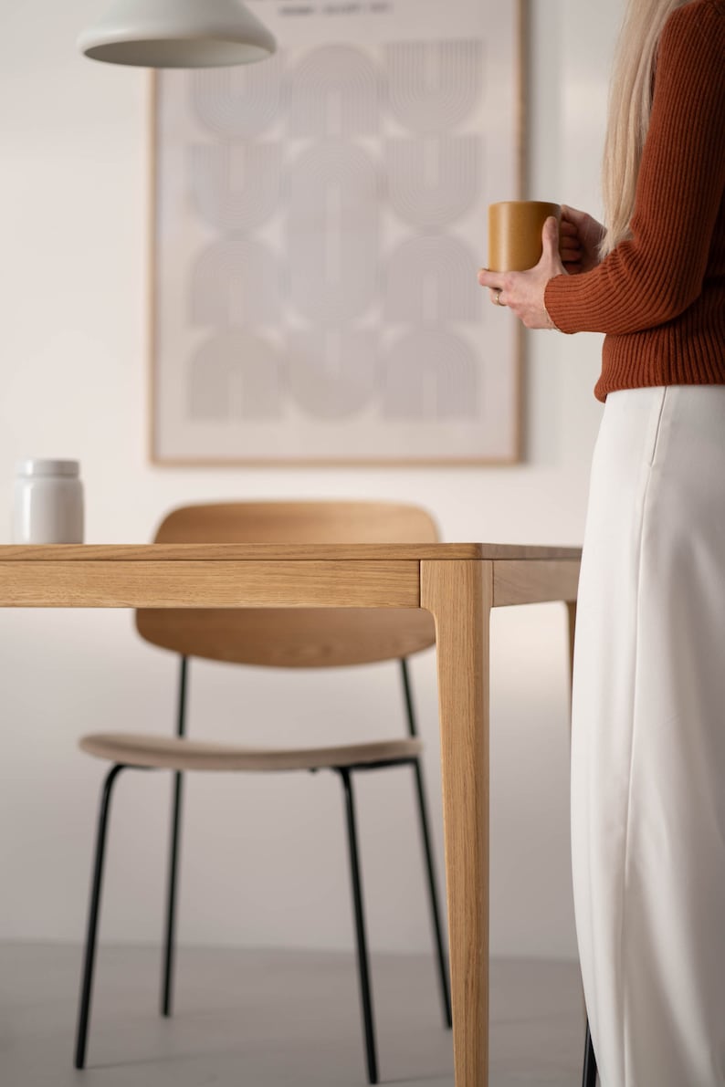 HYGG | Oak Dining Table - Luxury Furniture by Cozie