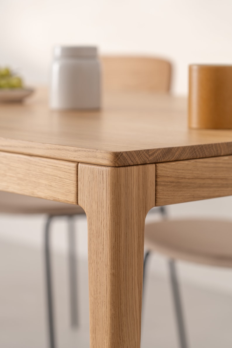 HYGG | Oak Dining Table - Luxury Furniture by Cozie