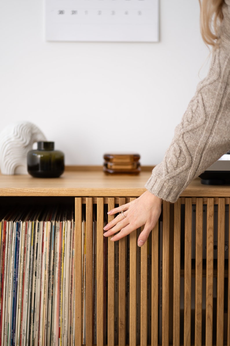 JAMM Low 111 | Oak Media Cabinet - Luxury Furniture by Cozie 